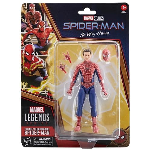 Marvel Legends Series Friendly Neighborhood Spider-Man, Spider-Man: No Way Home Collectible 6 Inch Action Figures, Ages 4 and Up thumbnail 4