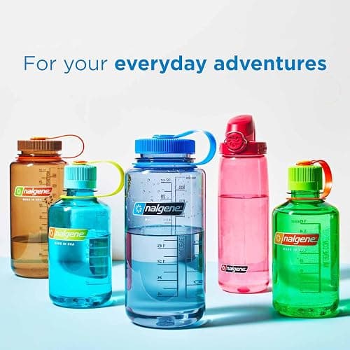 Nalgene Sustain Tritan BPA-Free Water Bottle Made with Material Derived from 50% Plastic Waste (Using ISCC Certified Mass Balance), 16 OZ, Narrow Mouth, Mocha thumbnail 2