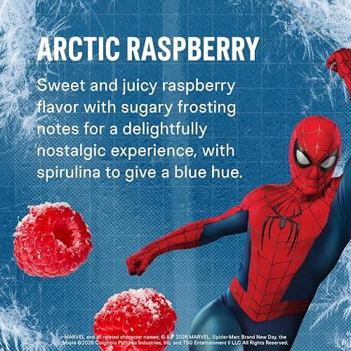 Liquid I.V. Hydration Electrolytes, Spider-Man Arctic Raspberry, 16 Count thumbnail 2