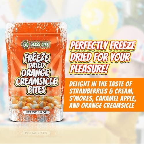 S'Mores Bites Freeze Dried Candy from TikTok, ASMR Crunchy Candy, Sweet and Sour Kids Snacks, Unique Novelty Snack for Kids 1.5 OZ thumbnail 4
