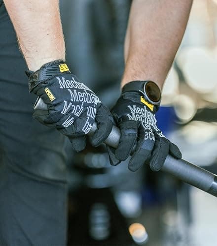 Mechanix Wear Original Work Gloves - Multi-Purpose Outdoor Work Gloves - Secure Fit - Durable & Machine Washable - Breathable & Comfortable - X-Large - Black thumbnail 7