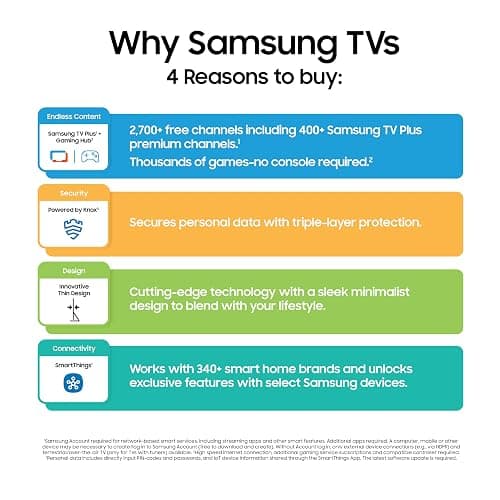 SAMSUNG 85-Inch Class QLED Q7F Series Samsung Vision AI Smart TV (2025 Model, 85Q7F) Quantum HDR, Object Tracking Sound Lite, Q4 AI Gen1 Processor, 4K upscaling, Gaming Hub, Alexa Built-in thumbnail 7