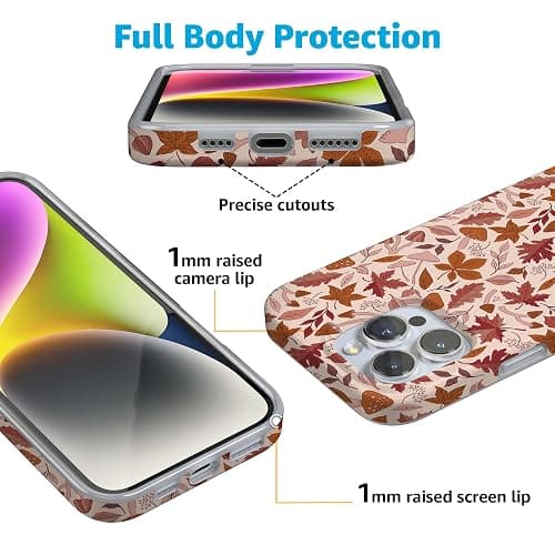 Casely iPhone 16 Pro Max Case | Can't Help Falling | Autumn Leaves | Compatible with MagSafe | Classic Ultra Slim Design thumbnail 2