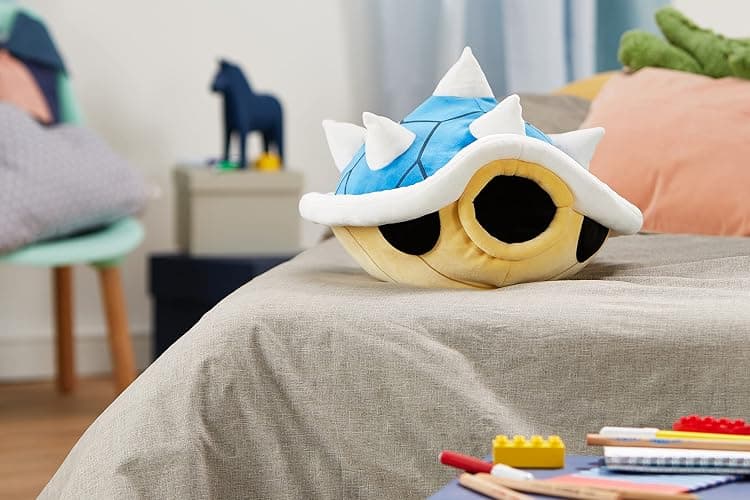 Club Mocchi Mocchi Mario Kart Plushies - Spiny Shell Plushie - Squishy Toys - Collectible Mario Figures and Cute Stuffed Animals - Holiday Gifts and Stocking Stuffers for Kids - 15 Inch thumbnail 2