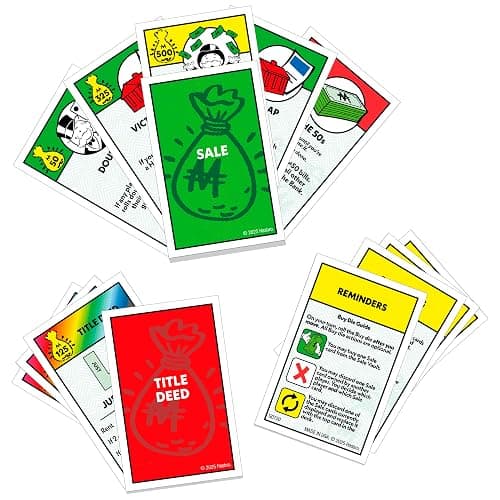 Monopoly Buy Everything Expansion | Add More Fun to Classic Monopoly Game and Play Faster | Ages 8+ | 2-6 Players | 40 Mins. | Family Board Games | Kids thumbnail 13