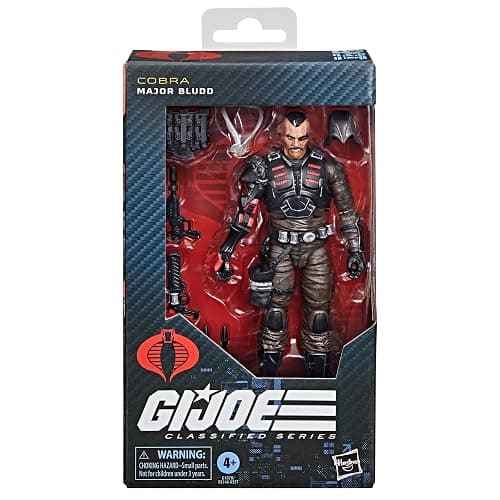 G.I. Joe Classified Series #166, Major Bludd, Collectible 6 Inch Action Figure with 7 Accessories | G.I. Joe Classfied 6 Inch Action Figure Wave 22 - Major Bludd #166 thumbnail 3