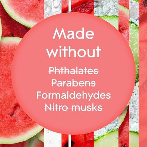 Glade PlugIns Refills Air Freshener, Wonder Melon, Scented and Essential Oils for Home and Bathroom, 0.67 Fl Oz, 5 Count thumbnail 4