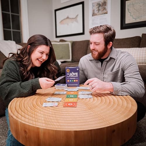 The 5 Love Languages® Card Game, Discover More About Yourself & Your Partner, 300 Prompt Cards to Spark Deep, Meaningful Conversations, Create New Date Ideas and Fun Quiz Questions for 2 Players, 16+ thumbnail 2