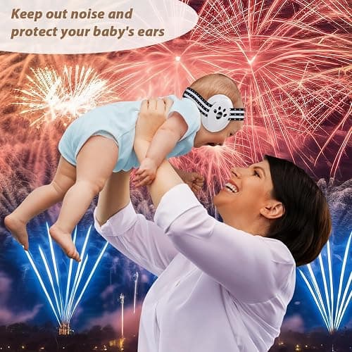 Baby Ear Protection, Noise Cancelling Headphones for Babies and Toddlers Up to 36 Months thumbnail 4