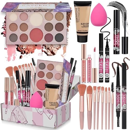 Makeup Kit for Teens Women Full Kit Makeup Sets for Women Foundation Eyeshadow Makeup Gift Set for Teen Girls Christmas Makeup kits for Teenagers 10-12 - Image 1