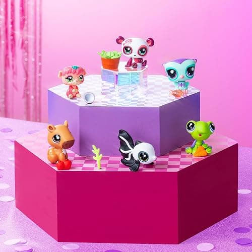 Littlest Pet Shop - Pet Surprise Display - Series 3 18 Pets Collector Set + 1 Bonus Pet, Gen 7 Authentic LPS Bobble Head Toy Figure, Collectible Toy Animal, Ages 4+ thumbnail 4