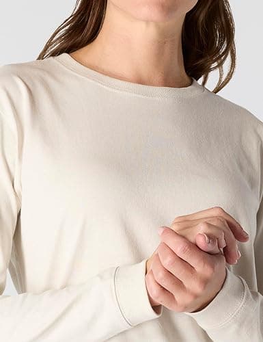 Carhartt Women's Loose Fit Heavyweight Long-Sleeve Logo Sleeve Graphic T-Shirt thumbnail 5