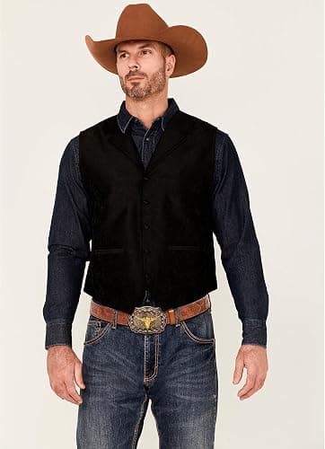 Eohak Mens-Western-Cowboy-Belt - Longhorn-Bull-Pattern-Buckle-Belt Floral-Engraved-Buckle-Belt Fit 25" to 38" Waist thumbnail 5