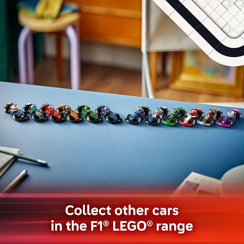 LEGO F1 Collectible Race Cars, 6 Pack - Building Set for Boys & Girls, Ages 6+ - Birthday Party Favor or Gift - Mystery Box W/Surprise F1 Car Toys - Travel Toys for Kids - 66796 thumbnail 6