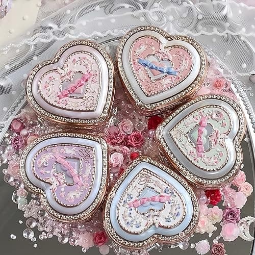 Flower Knows Bunny Garden Embossed Blush,Talc-Free Rose Satin Powder Blush,Highly Pigmented,Buildable&Blendable Formula,Dimensional Cheek Color for a Deep,Luminous Finish,Gift-Worthy(S02 Berry Bunny) thumbnail 7