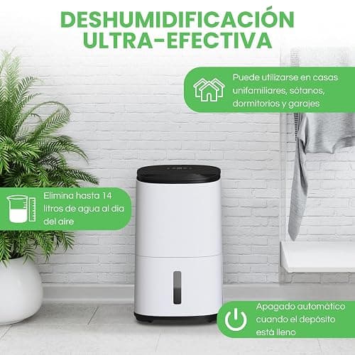 Deshumidificador y purificador de aire MeacoDry Arete One 25L – Ultra silencioso y de bajo consumo - gran capacidad para eliminar humedad y moho con filtro HEPA eficiente thumbnail 9