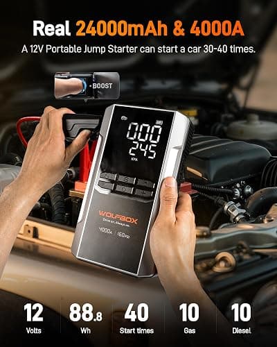 Portable Jump Starter/Tire Inflator thumbnail 3