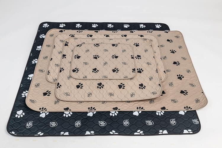 EZwhelp Reusable Dog Pee Pads, Washable Waterproof Mats for Potty Training or Whelping Pads, Puppy Pad with Rounded Corners, 36x48 Inch, 2 Pack thumbnail 4