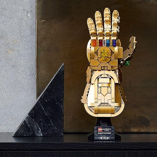 LEGO Marvel Infinity Gauntlet Set 76191 Collectible Thanos Glove with Infinity Stones, Building Set, Avengers Gift Idea for Adults and Teens, Model Kits for Decoration and Display - Multicolor thumbnail 7