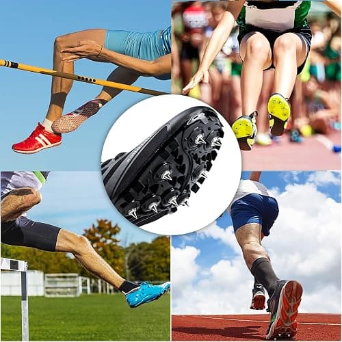 JULMELON 120PCS 1/4inch Stainless Steel Track and Cross Country Spikes Golf Shoe Spikes with Spike Wrench, Replacement Spikes for Sprint Sports Short Running Track Shoes thumbnail 5