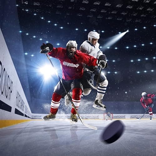 Golden Sport Ice Hockey Pucks, 50pcs, Official Regulation, for Practicing and Classic Training, Diameter 3", Thickness 1", 6oz, Black thumbnail 6
