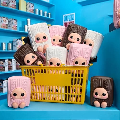 Hyojo Hershey's Series, Blind Box Collectible Plush, Limited Edition, 3 to Collect, Chocolate Bar, White Chocolate Bar & Strawberry Bar, Great Gift for All Ages thumbnail 2