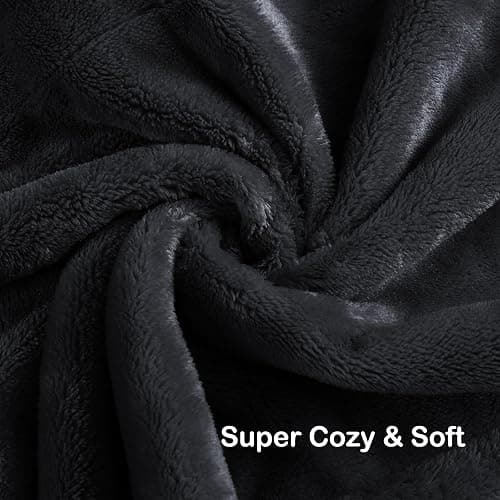 Electric Heated Blanket Full Size 72"x84", Fast Heating Blanket, Soft Cozy for Bed, 10 Hours Auto Off & 4 Heating Levels, Heater Blankets, Machine Washable, Warm Gifts for Grandma -Black thumbnail 5