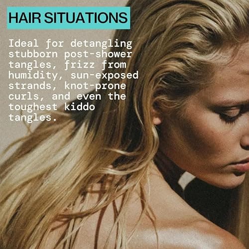 Pacifica Coconut Milk Hair Detangler Spray - Leave In Conditioner Spray, Detangling Elixir Suitable for All Types, Fine and Curly Hair Products, Smoothing, Moisturizing, and Anti-Frizz - 207 mL thumbnail 5