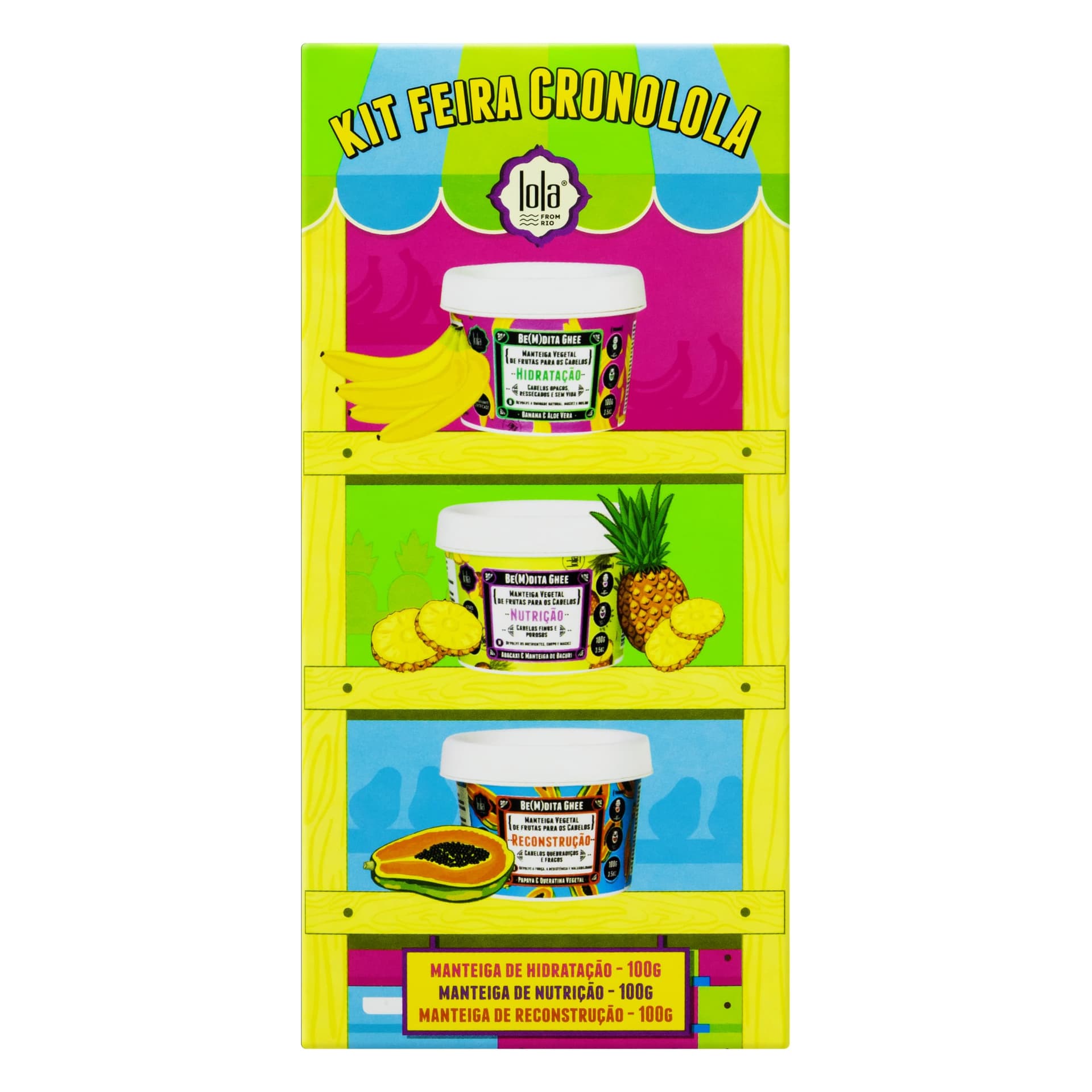 Kit Cronograma Capilar Be(m) dita Ghee 3 Produtos, Lola Cosmetics thumbnail 2