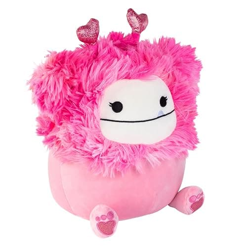 Squishmallow Original 10 Inch Caparinne The Valentine's Day Pink Bigfoot - Official Jazwares Plush - Soft, Cuddly Collectible Stuffed Animal Toy - 2026 Limited Edition - Gift for Boys, Girls, & Kids thumbnail 3