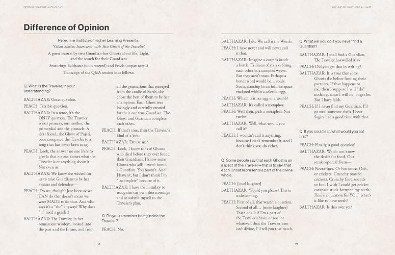Destiny Grimoire Anthology, Volume VI: Partners in Light (Volume 6) thumbnail 4