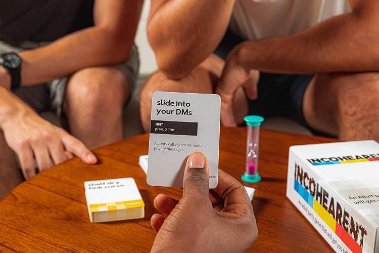 Incohearent, The Guess The Gibberish Party Game By Relatable, A Funny Card Game For Adults, Includes 300 Cards, Instructions, And 1 Sand Timer, Fun for Friendsgiving, or a White Elephant Gift thumbnail 14