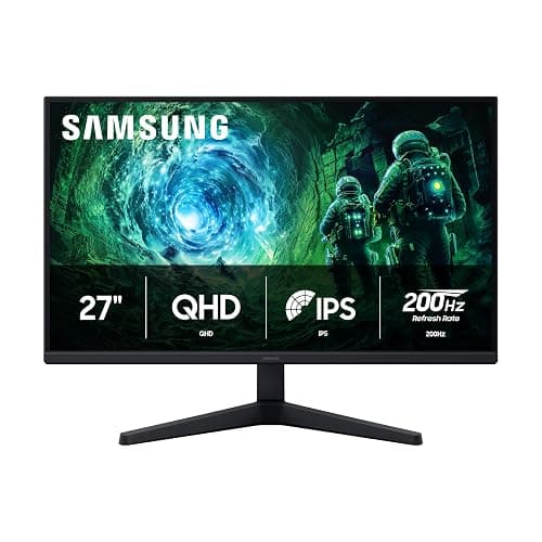 SAMSUNG 27” Odyssey G5 G53F QHD Resolution Gaming Monitor, HDR10, 200Hz Refresh Rate, IPS Panel, AMD FreeSync�� Premium, Black Equalizer, Auto Source Switch, LS27FG532ENXZA - Image 1