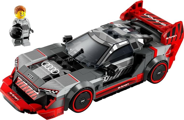 LEGO Speed Champions Voiture de Course Audi S1 e-Tron Quattro Véhicule Jouet, Set de Construction pour Enfants, Idée Cadeau pour Garçons et Filles Dès 9 Ans, Jeu en Autonomie, Déco pour Chambre 76921 thumbnail 11