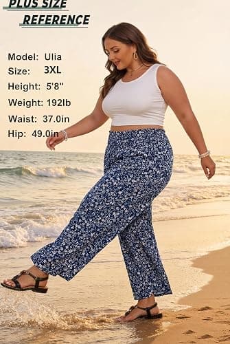 Lepunuo Wide Leg Palazzo Pants thumbnail 4