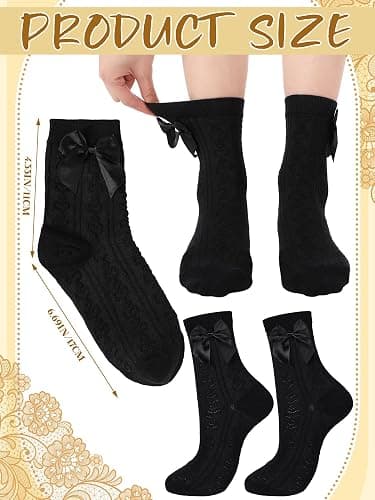 Fourluoo Lace Socks thumbnail 4