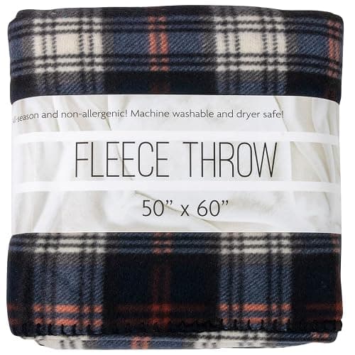 Trail maker 50x60 Throw Blankets, Plaid Fleece Throw Blankets for Bedroom, Couch, Livingroom, Chair, Pets, Outdoors thumbnail 7