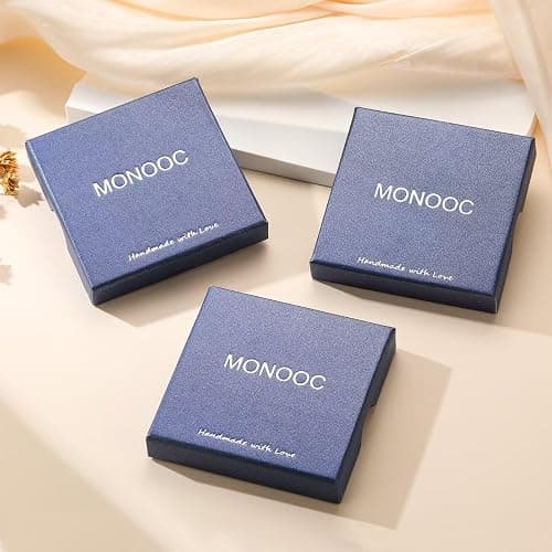 MONOOC Cat Gifts for Girls - Tiny Cat Initial Necklace for Teen Girls Kid | Gift Box Packaging, 14k-Gold-Plated, Cat Themed Gifts for Cat Lovers, Kids Jewelry for Girls, Birthday Gifts for Girl Kids thumbnail 7