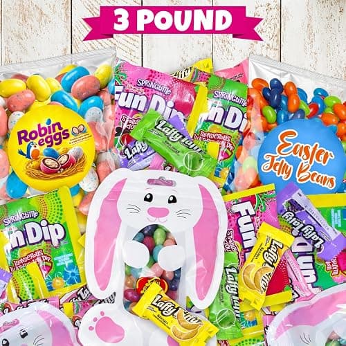 Easter Candy Mix Bulk 3 lb - Individually Wrapped Chocolate Candy Variety Pack, Easter Basket Stuffers, Assorted Candy Gift Box for Kids, Spring Party Treats thumbnail 5