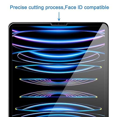 Ailun Screen Protector for iPad Air 4/5 Generation[10.9 Inch,2022 5th &2020 4th] iPad Pro 11 Inch Display[2022&2021&2020&2018 Release] Tempered Glass [Face ID & Apple Pencil & Case Compatible][2 Pack] thumbnail 3