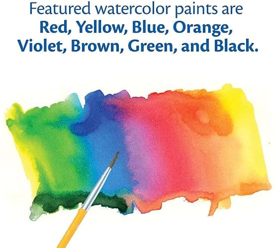 Crayola Washable Watercolor Paint Sets for Kids & Teachers (12ct), Bulk Classroom School Supplies for Preschool & Kindergarten, Wishlist Essentials, Crafting Activities for Toddlers thumbnail 4