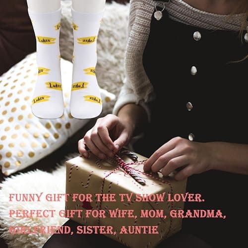 TV Show Inspired Gift Novelty TV Show Socks Birthday Gift Christmas Gift thumbnail 4