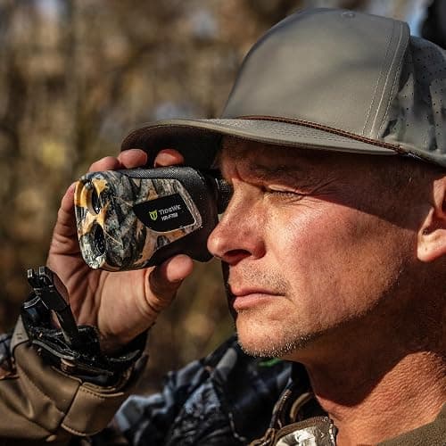 TIDEWE Hunting Rangefinder with Rechargeable Battery, 700/1000Y Camo Laser Range Finder 6X Magnification, Distance/Angle/Speed/Scan Multi Functional Water-Resistant Rangefinder with Case thumbnail 7