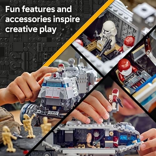 LEGO Star Wars: The Clone Wars Republic Juggernaut Building Toy for Kids - Pretend Play Set W 8/ Toy Figures - Collectible Model Kit for Boys & Girls, Ages 9+ - Gift Idea for Birthdays - 75413 thumbnail 4