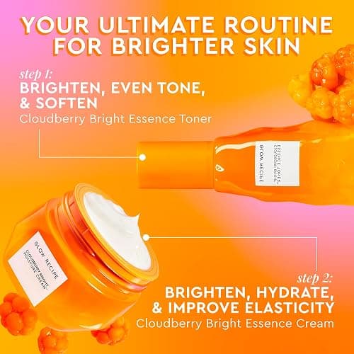 Glow Recipe Cloudberry Refillable Face Cream – Ultra Moisturizing Korean Face Cream for Women with CoQ10, Multi Peptides, and Vitamin C to Brighten, Repair Skin Barrier & Even Skin Tone (50 ml) thumbnail 6
