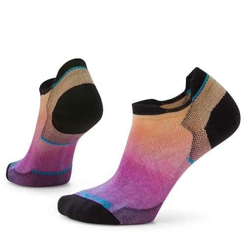 Smartwool Women's Run Zero Cushion Ombre Print Low Ankle Socks - Image 1