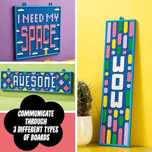 LEGO DOTS Big Message Board 41952 DIY Craft Decoration Kit; A Customizable Canvas Designed for Kids Aged 8+ (943 Pieces) thumbnail 6