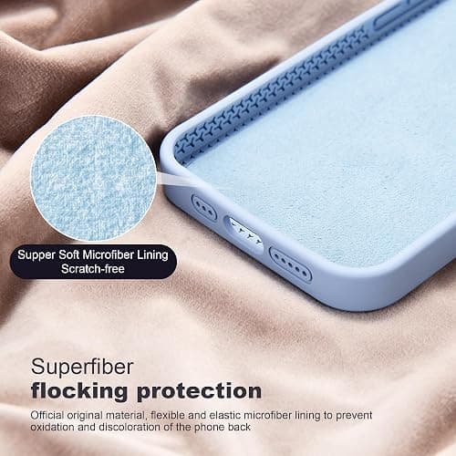SKYLMW Designed for iPhone 15 Pro Max Case with Magnetic Invisible Stand Compatible with Mag-Safe Military Drop Tested Shockproof Silicone Phone Cases for Women Men 6.7'', Blue thumbnail 5