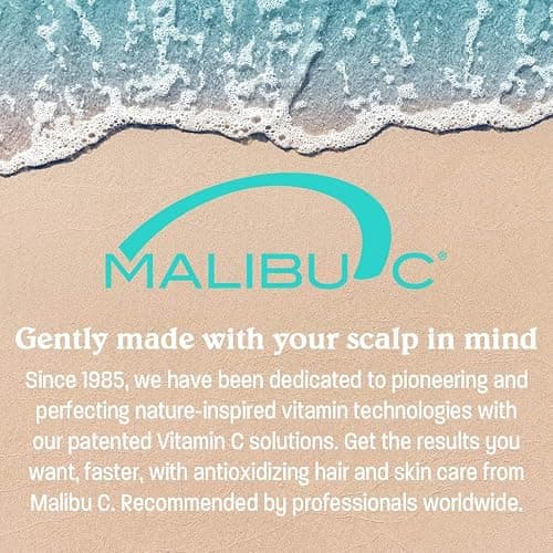 Malibu C Swimmers Wellness Shampoo and Conditioner + Hair Mask Summer Essentials Kit - Adults & Kids Clarifying, Moisturizing, Shine Restoring Hair Care - Protects from Pool Chlorine & Copper, 6 Ct thumbnail 6
