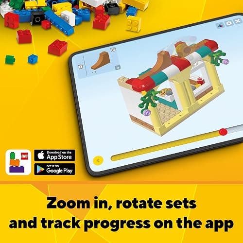LEGO Creator 3 in 1 Exotic Parrot to Frog to Fish Animal Figures Building Toy, Creative Toys for Kids Aged 7 and up 31136 thumbnail 8